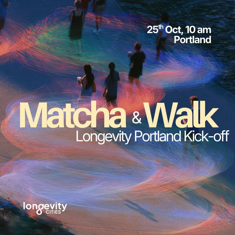 Cover Image for Matcha & Walk | Longevity Portland Kick-off