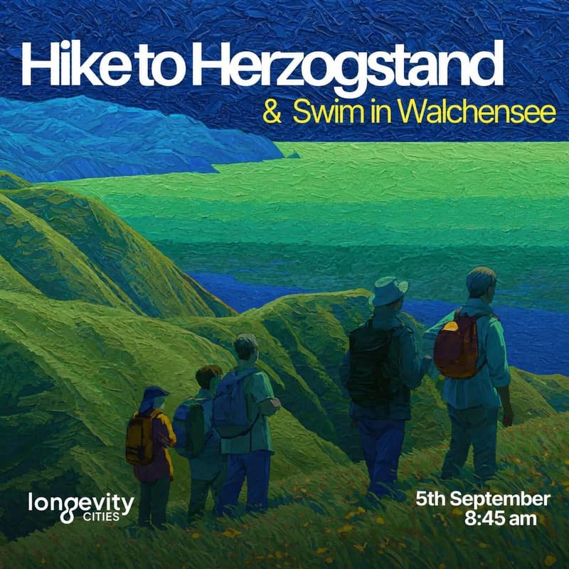 Cover Image for Hike to Herzogstand + (optional) Swim in Walchensee