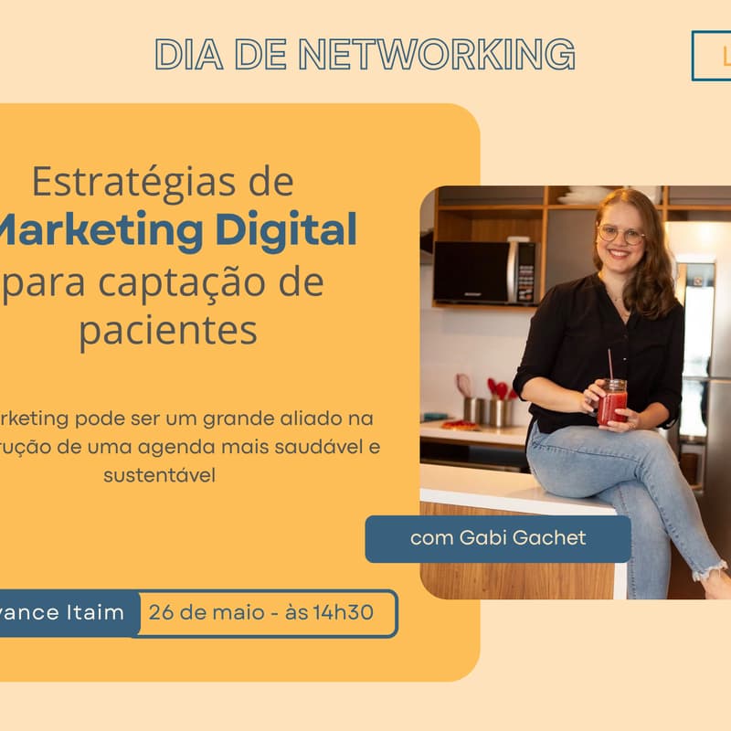 Cover Image for Networking Estratégia de Marketing Digital para captação de pacientes