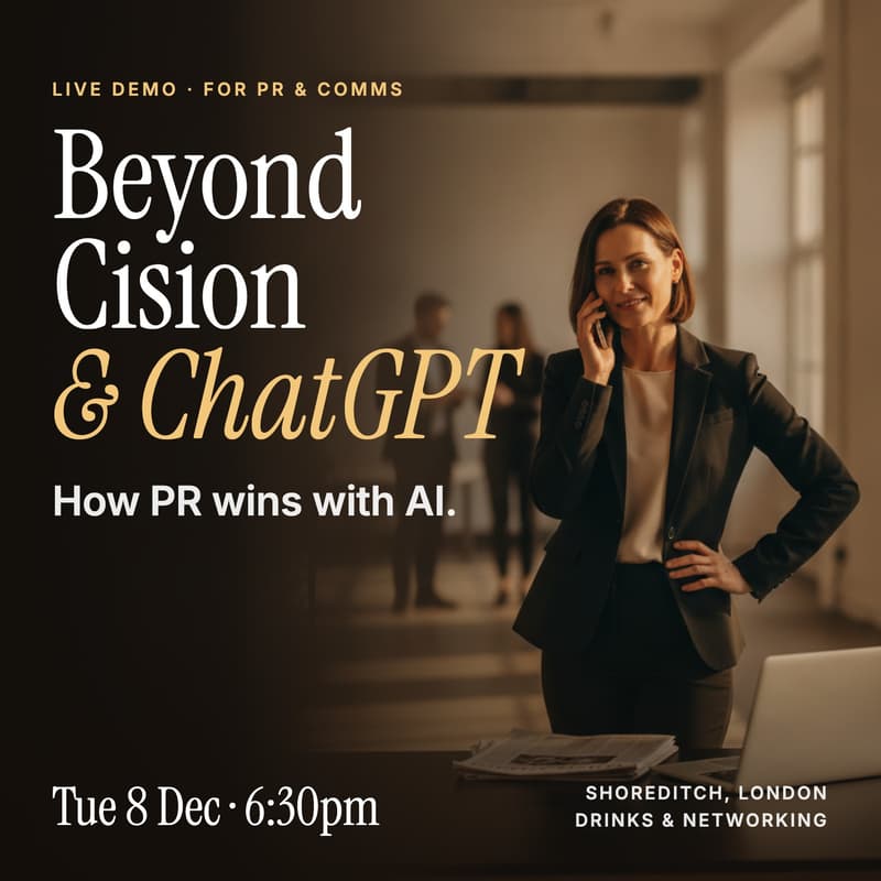 Cover Image for Beyond Cision & ChatGPT: How PR Wins with AI