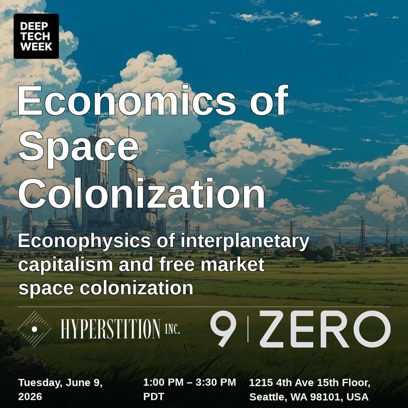 Cover Image for Economics of Space Colonization: Econophysics of interplanetary capitalism and free market space colonization