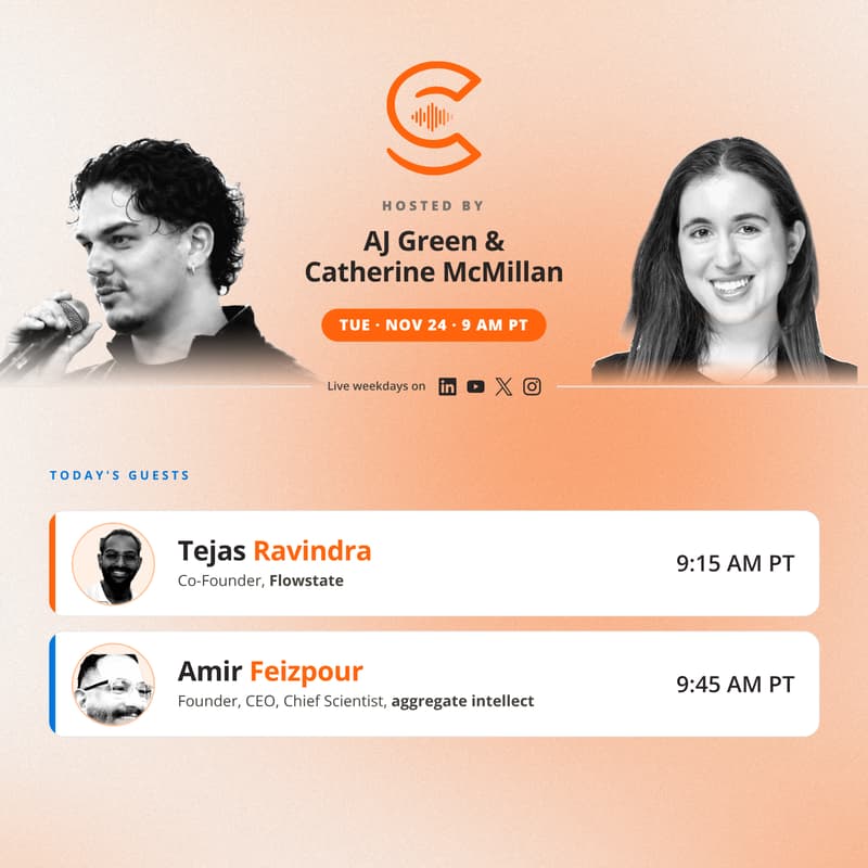 Cover Image for The AI Collective Podcast with AJ & Catherine: Tuesday, Nov 24