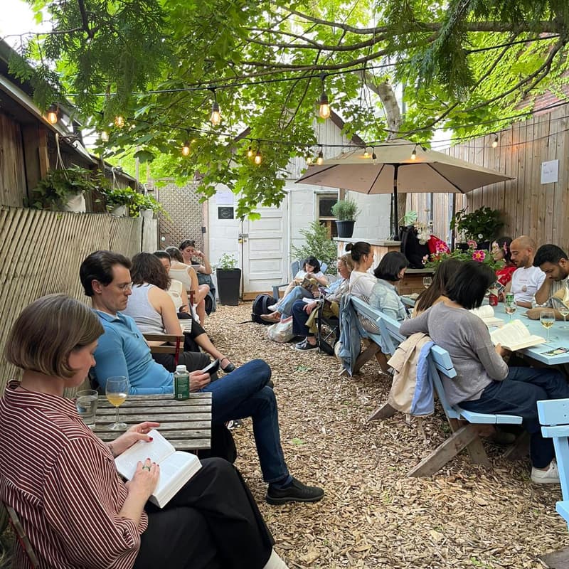 Cover Image for Reading Rhythms Toronto Chapter - June 18th (Hidden Back Patio!)