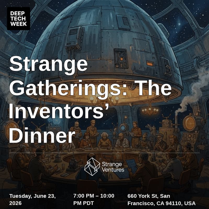 Cover Image for Strange Gatherings: The Inventors’ Dinner