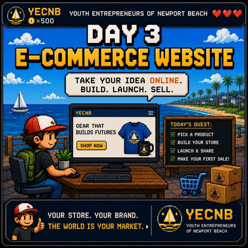 Cover Image for Day 3: E-COMMERCE WEBSITE 🛒🛍️ YECNB.com