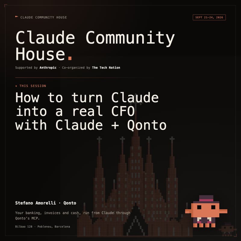 Cover Image for How to turn Claude into a real CFO with Claude + Qonto