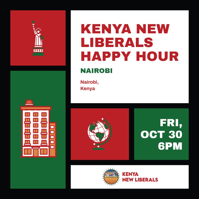Cover Image for Kenya New Liberals Happy Hour