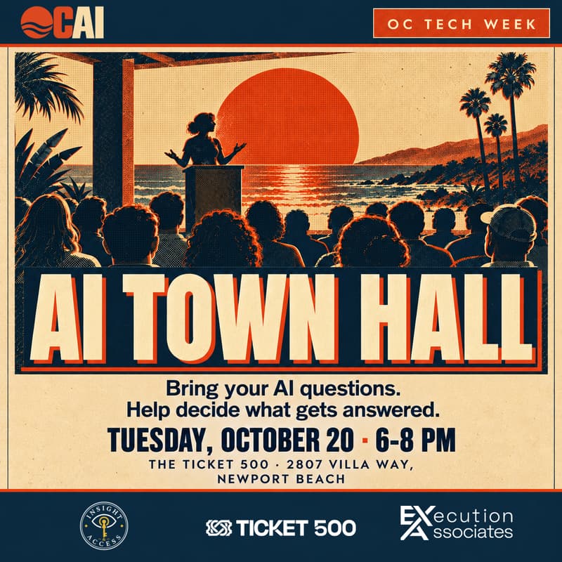 Cover Image for OC Tech Week AI Townhall
