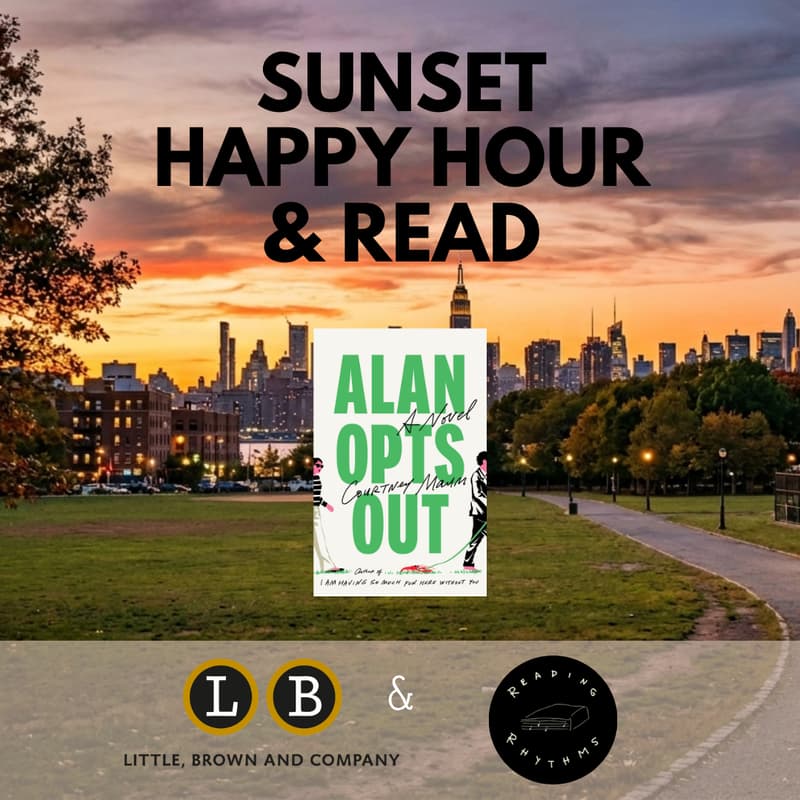 Cover Image for SUNSET HAPPY HOUR & READ — ALAN OPTS OUT Presented by Reading Rhythms x Little, Brown and Company