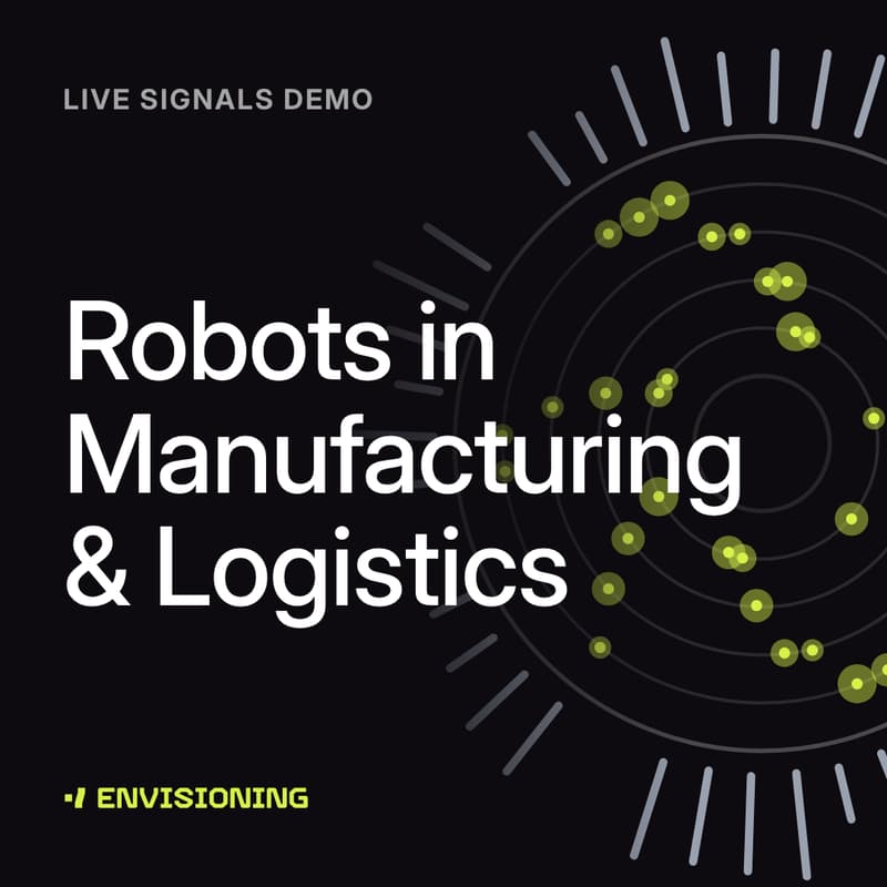 Cover Image for Robots in Manufacturing & Logistics