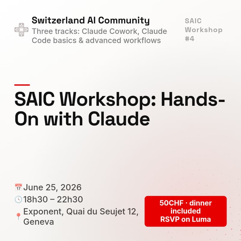 Cover Image for SAIC Workshop #4: Hands-On with Claude