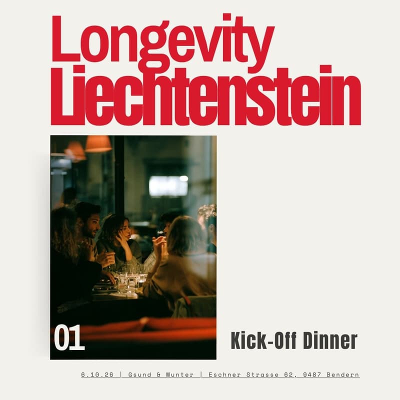 Cover Image for Longevity Liechtenstein Kick-Off Dinner