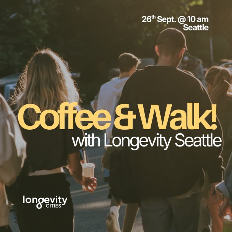 Cover Image for Coffee and Walk with Longevity Seattle