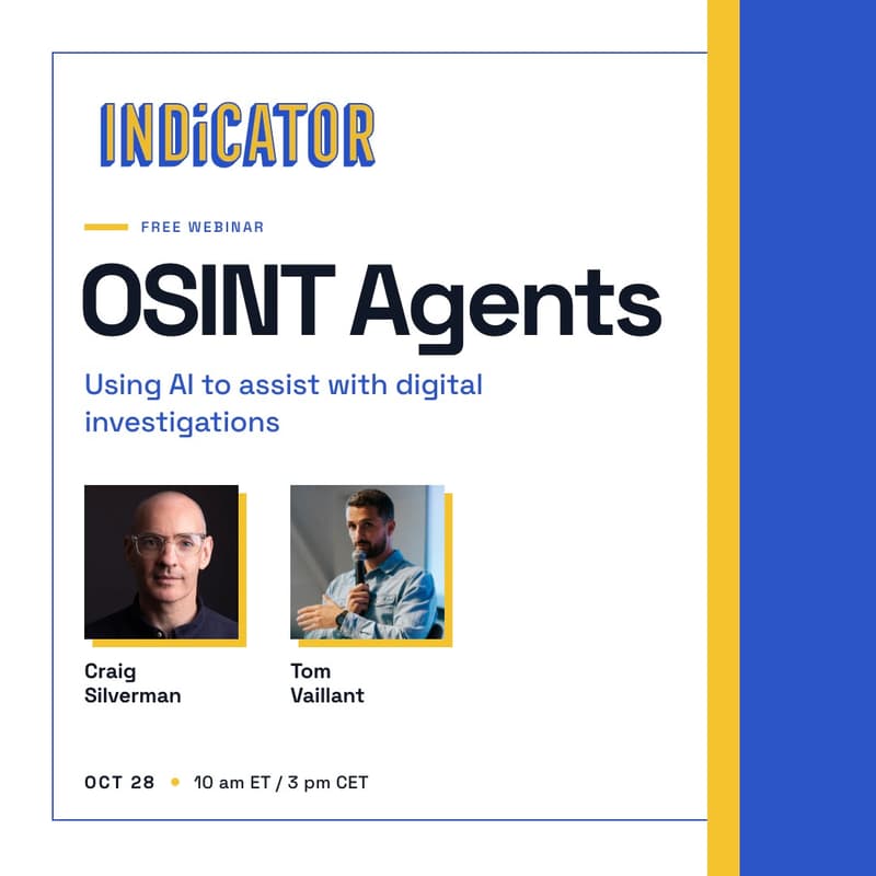 Cover Image for OSINT agents: Using AI to assist with digital investigations