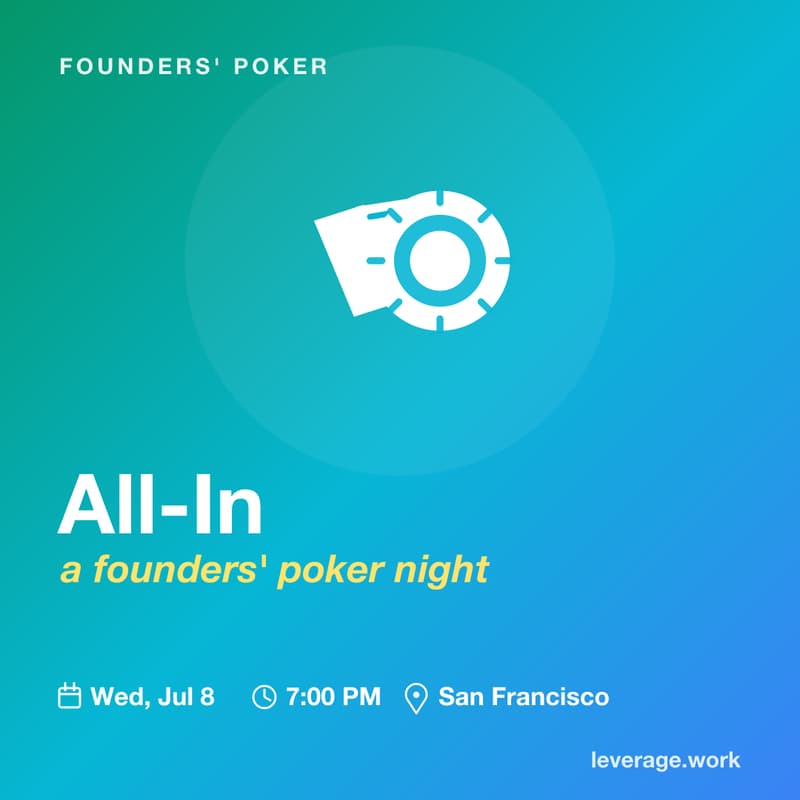 Cover Image for All-In: A Founders' Poker Night