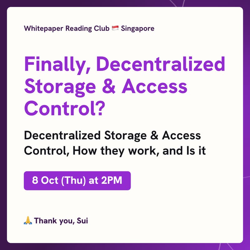 Whitepaper Reading Club: Finally, Decentralized Storage & Access Control?