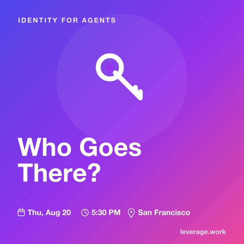 Cover Image for Who Goes There? Identity for AI Agents