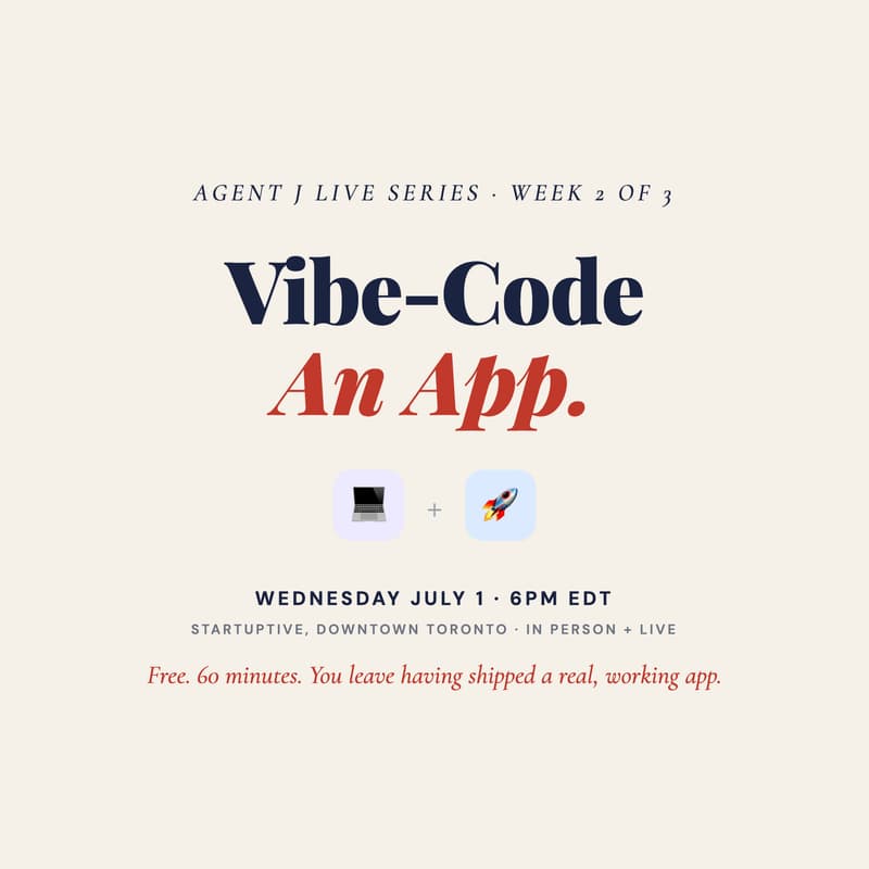 Cover Image for Vibe-Code a Real App Live: From Prompt to Shipped in One Session