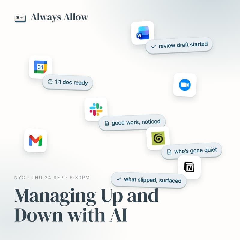 Cover Image for Managing Up and Down with AI