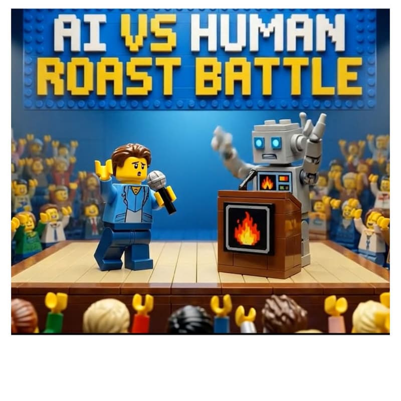 Cover Image for AI vs Human Roast Battle - Open Registration