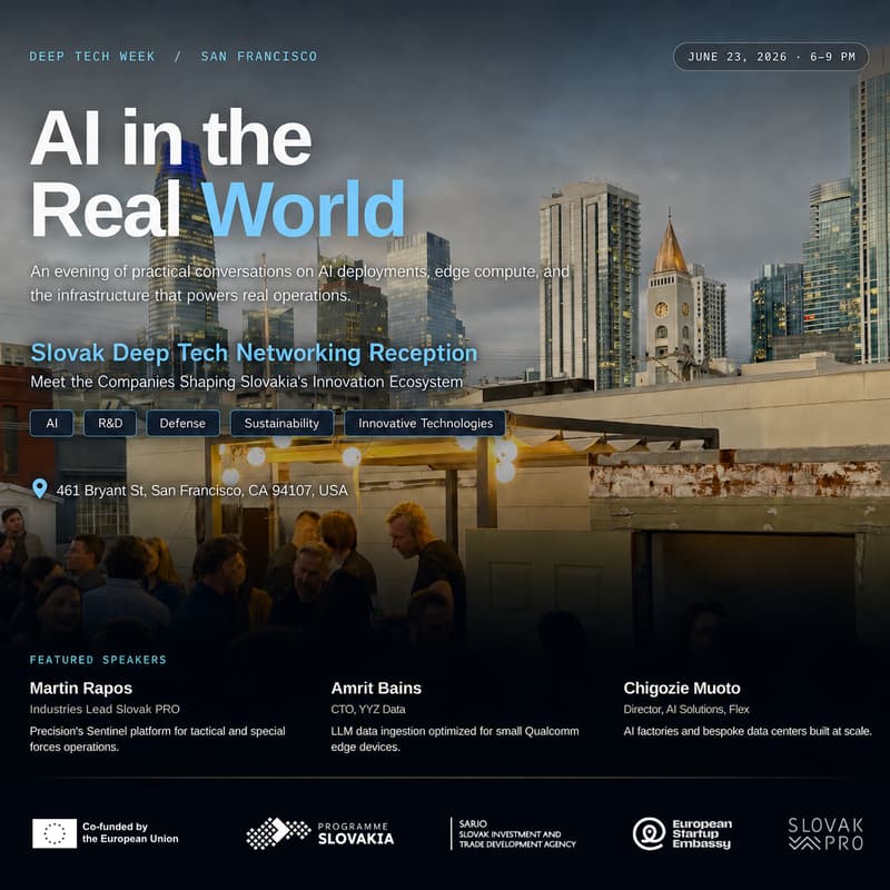 Cover Image for Meet European Innovators in AI & Deep Tech – Rooftop Networking 🌇