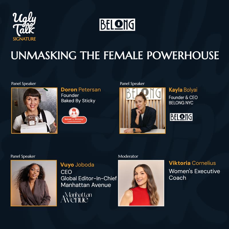 Cover Image for UGLY TALK: UNMASKING THE FEMALE POWERHOUSE