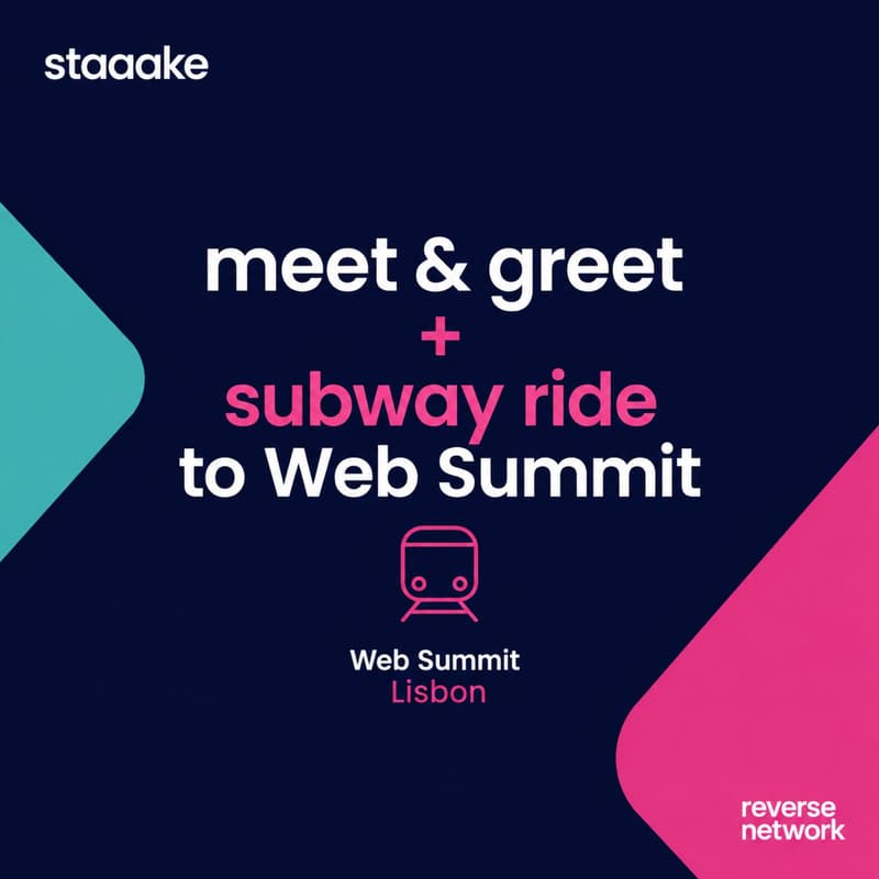 Cover Image for Meet & Greet + Subway Ride to AI/Tech Conf Opening — Reverse Network Meet