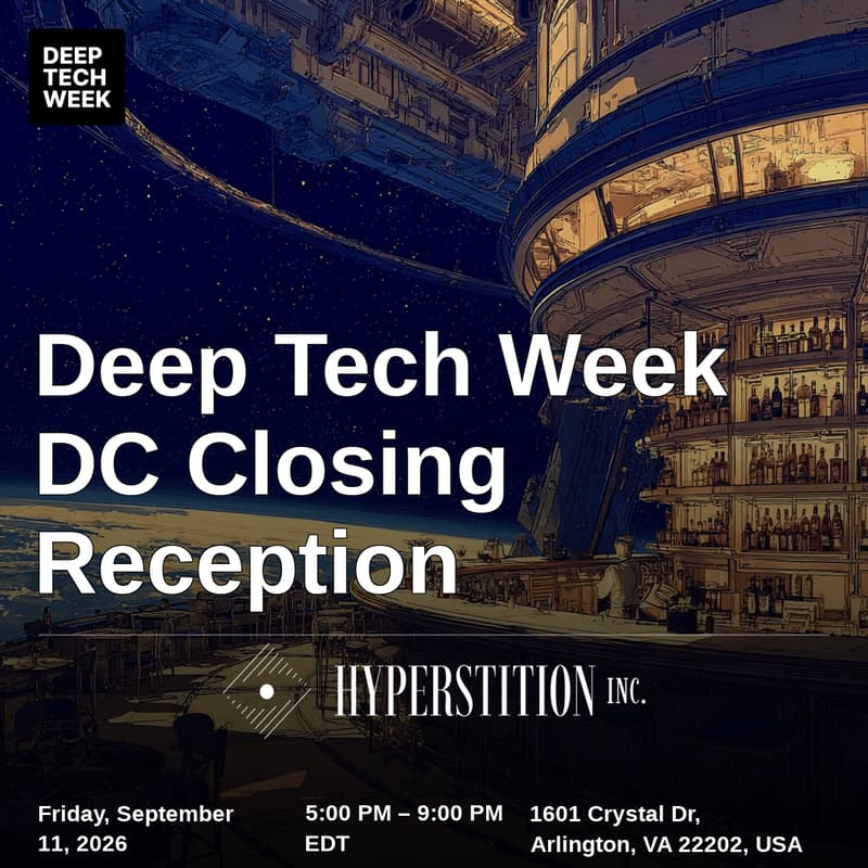 Cover Image for Deep Tech Week DC Closing Reception