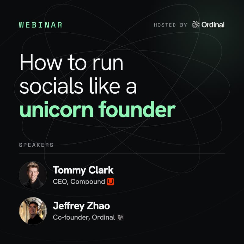 Cover Image for Run Socials Like a Unicorn Founder: Lessons from 100M Impressions