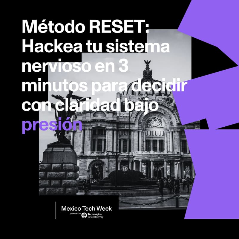 Cover Image for Método RESET: Hackea tu sistema nervioso en 3 minutos para decidir con claridad bajo presión