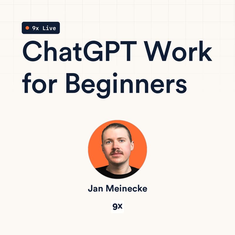 Cover Image for ChatGPT Work for Beginners
