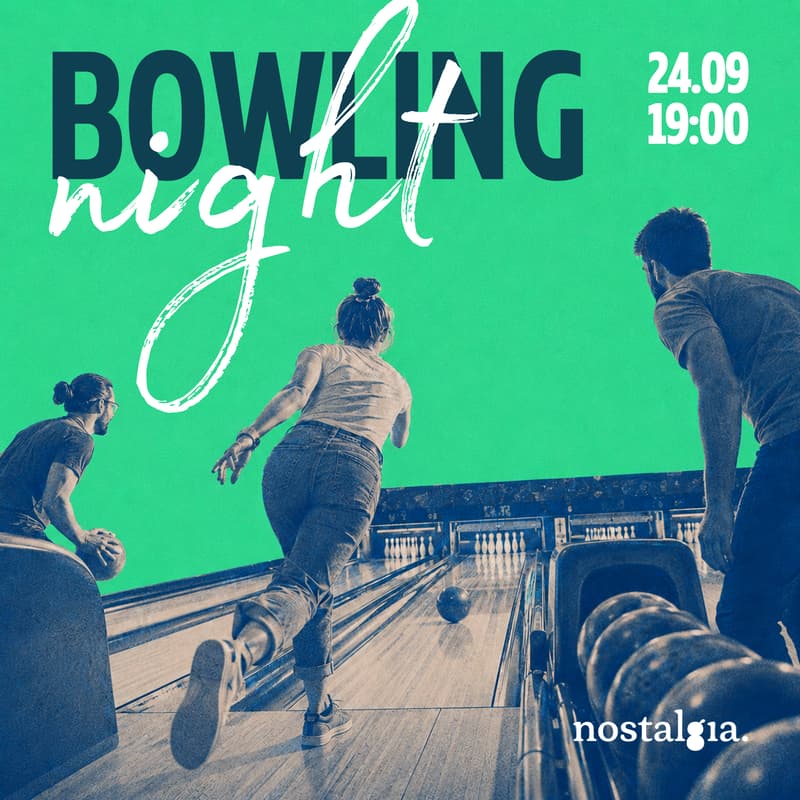 Cover Image for bowling night | nostalgia.