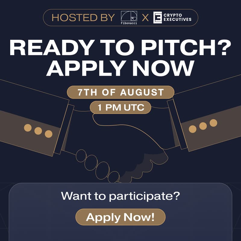 Cover Image for VC Pitch Competition #7 by Fibonacci Capital and Crypto Executives