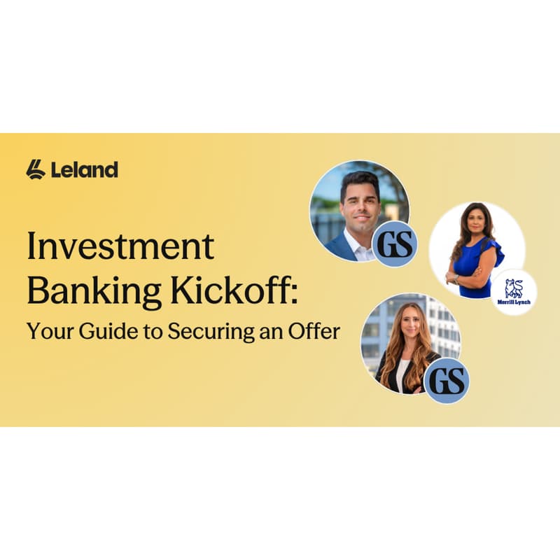 Cover Image for Investment Banking Kickoff: Your Guide to Securing an Offer