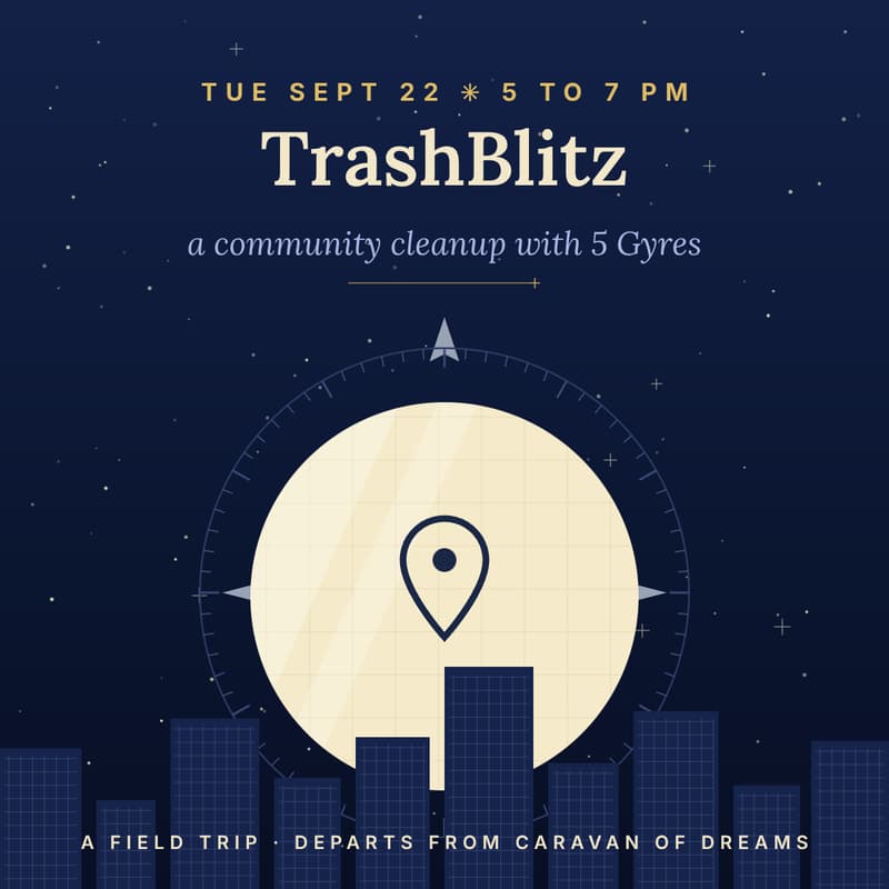 Cover Image for TrashBlitz with 5 Gyres [Field Trip]