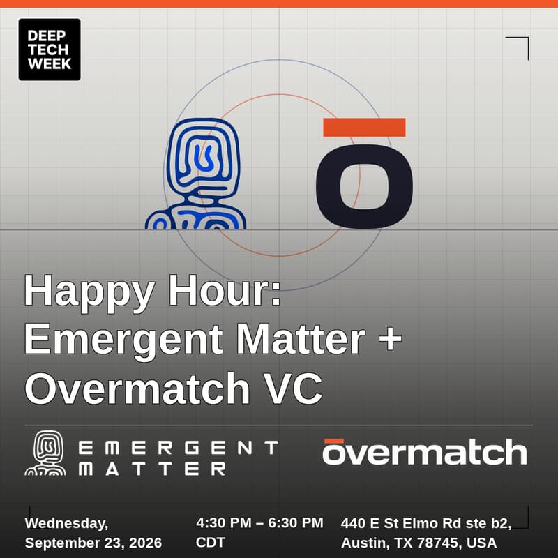 Cover Image for Happy Hour: Emergent Matter + Overmatch VC