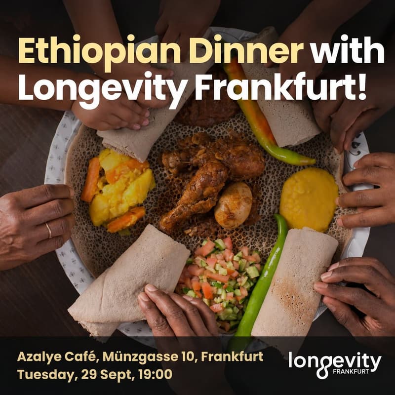 Cover Image for Ethiopian Dinner with Longevity Frankfurt!