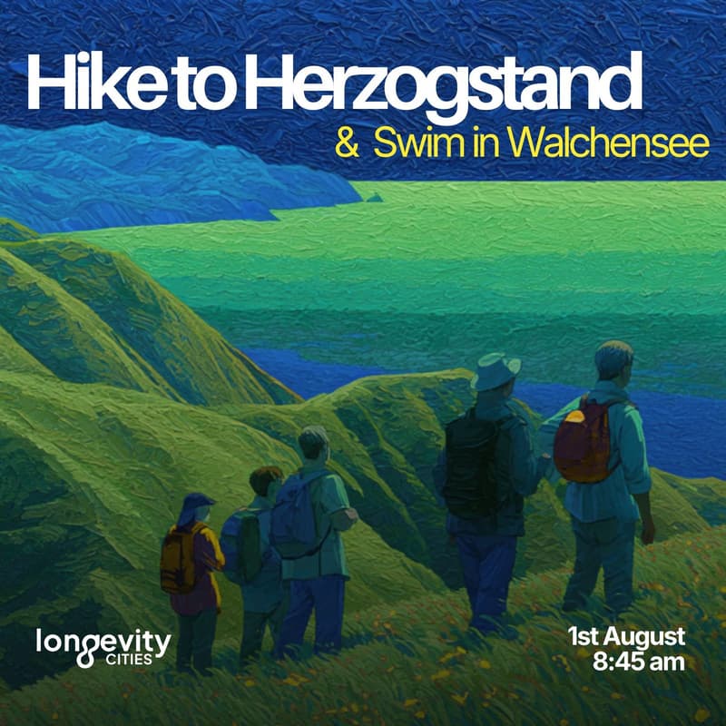 Cover Image for Hike to Herzogstand + (optional) Swim in Walchensee