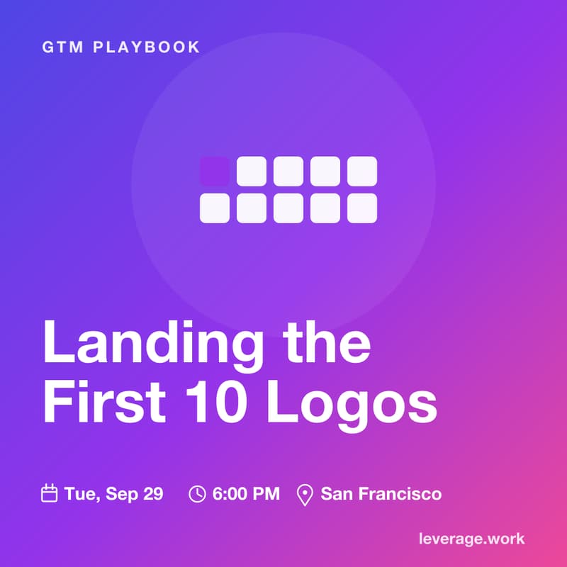 Cover Image for Landing the First 10 Logos