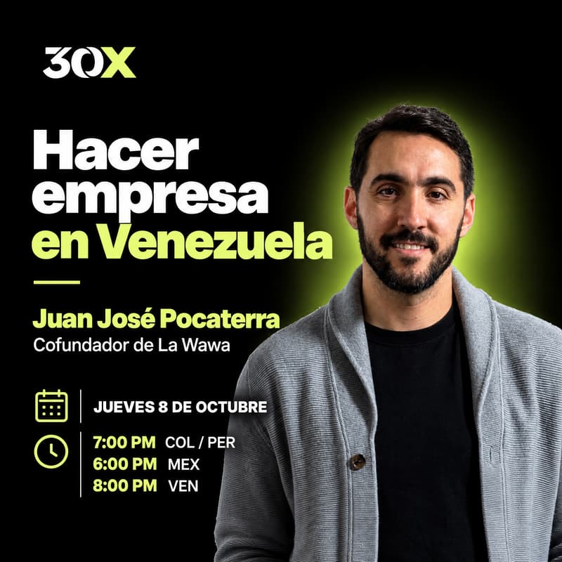 Foto de portada de Hacer empresa en Venezuela: cómo escalar cuando nada está garantizado, con Juan José Pocaterra