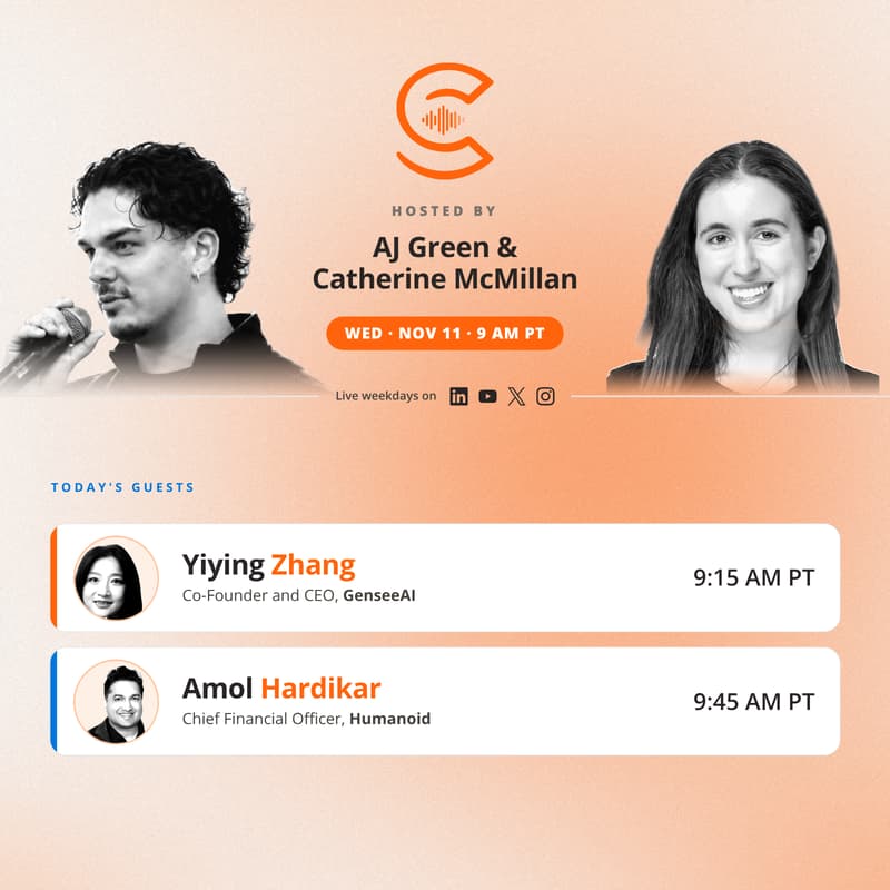Cover Image for The AI Collective Podcast with AJ & Catherine: Wednesday, Nov 11