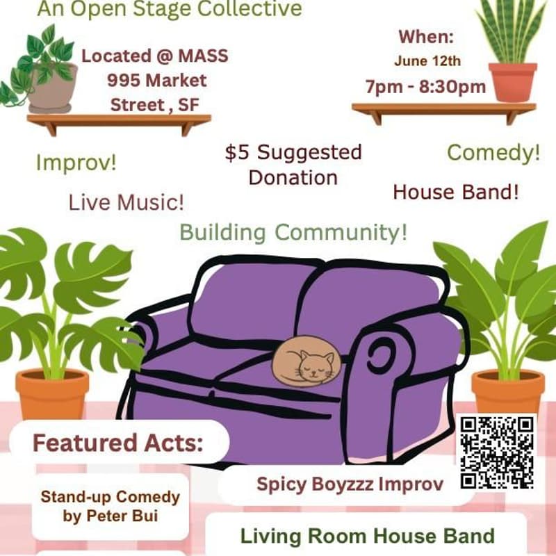 Cover Image for The Living Room Show - Open Registration