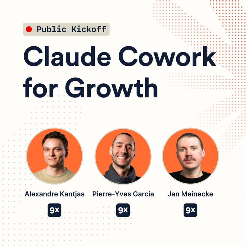 Cover Image for Claude Cowork for Growth: Public Kickoff