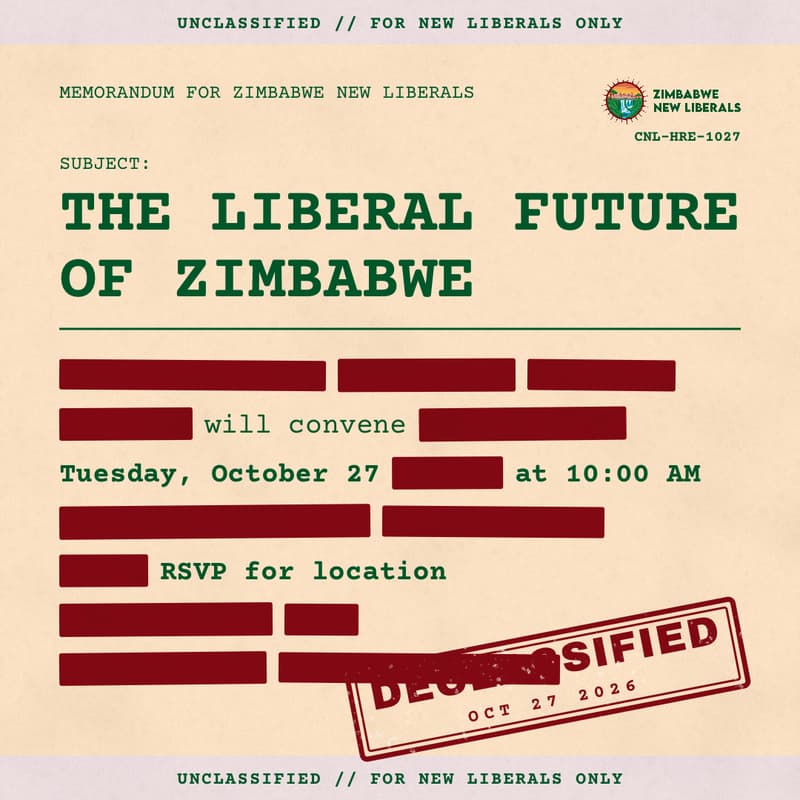 Cover Image for The Liberal Future of Zimbabwe