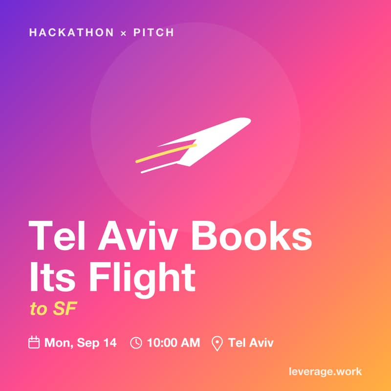 Cover Image for Tel Aviv Books Its Flight to SF