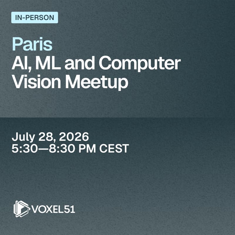Cover Image for Paris AI, ML, and Computer Vision Meetup