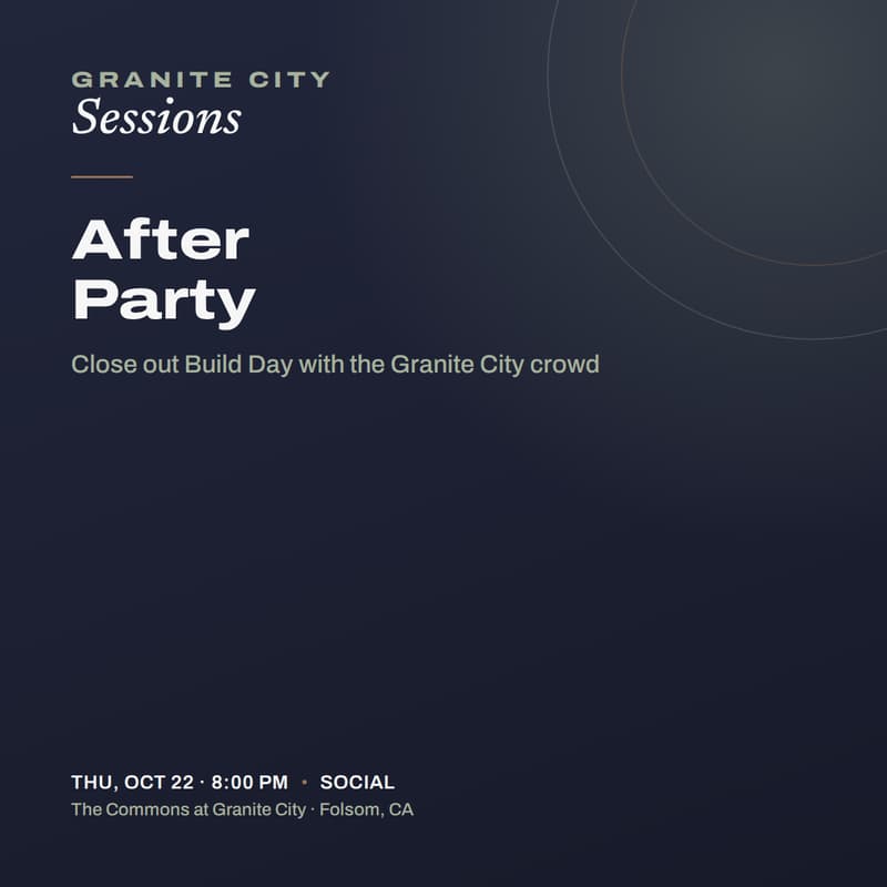 Cover Image for Granite City Sessions: After Party at The Commons