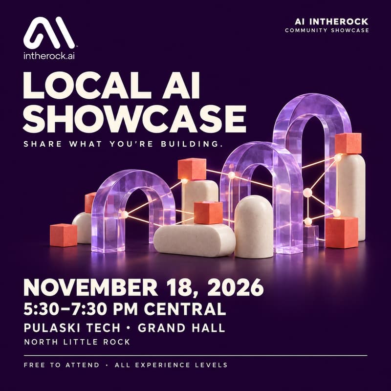 Cover Image for AI InTheRock Local AI Showcase