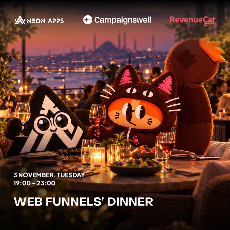 Cover Image for Web Funnels Dinner @ Istanbul App Week