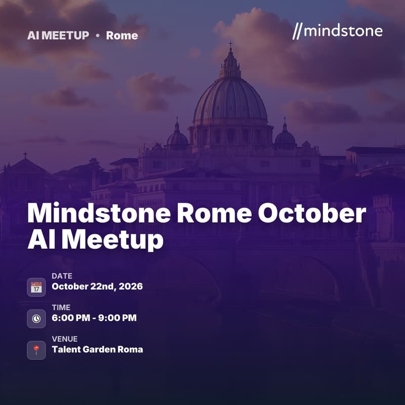 Cover Image for Mindstone Rome October AI Meetup